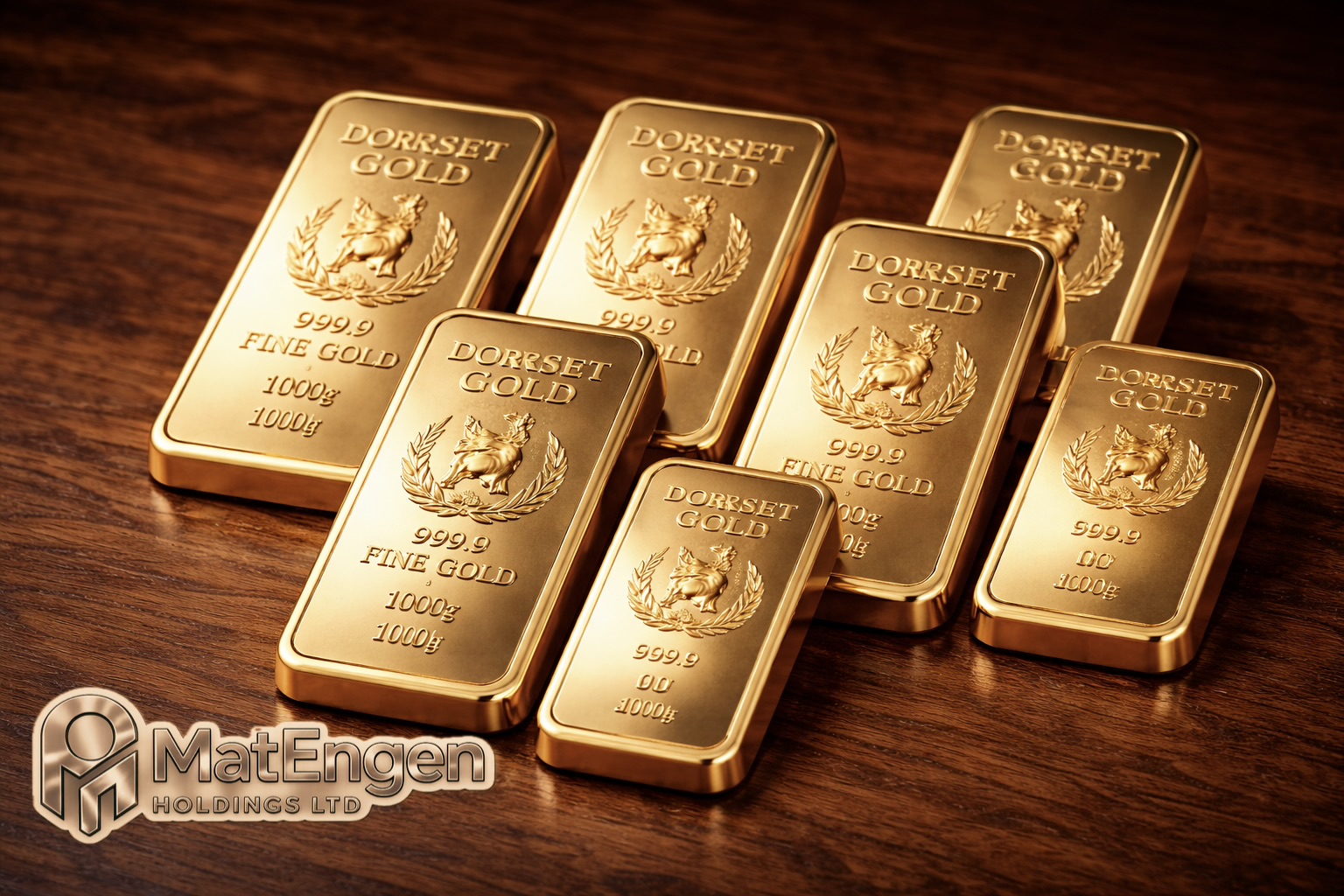 Gold bars — MatEngen precious minerals trading