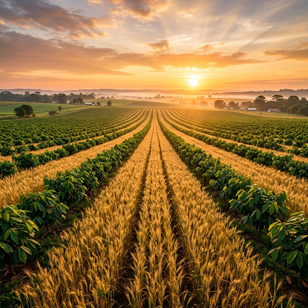 Field of crops
